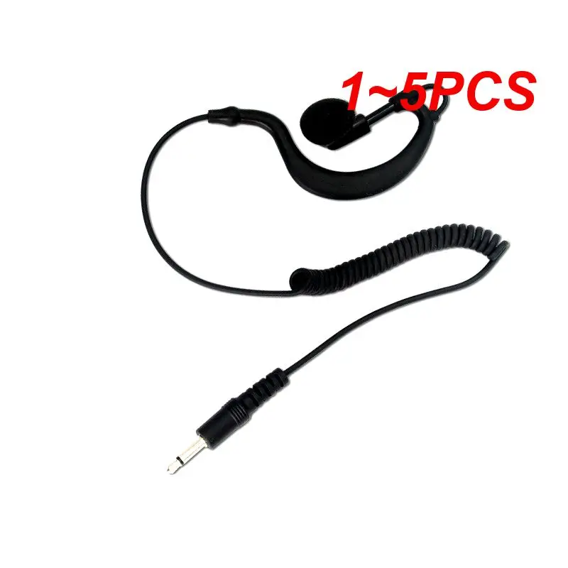 1~5PCS Air Tube Listen Only Earpieces with 3.5mm Plug for Walkie Talkie/Two Way Radio In Ear Stereo Wired Earphone For MP3