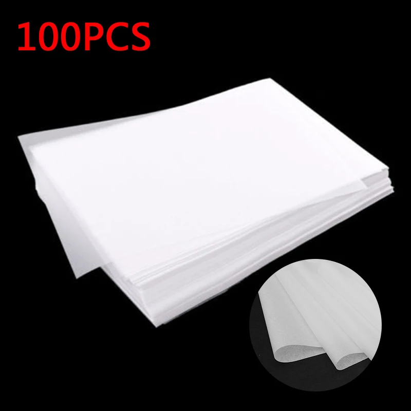 100pc A4 18*26cm Translucent Tracing Copy Paper For Drawing Calligraphy Painting Printing Vellum Paper Acetate Handmade Paper