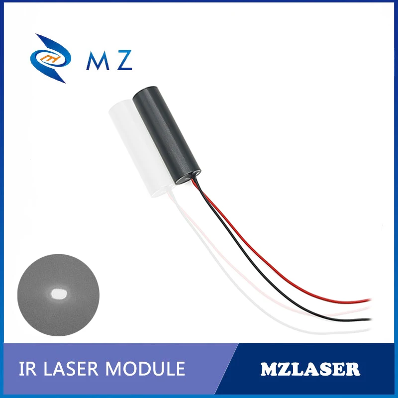 Imagem -03 - Módulo Infravermelho do Diodo Laser do Ponto do ir Compacto D12 mm 808nm 50mw Venda Quente Venda Quente