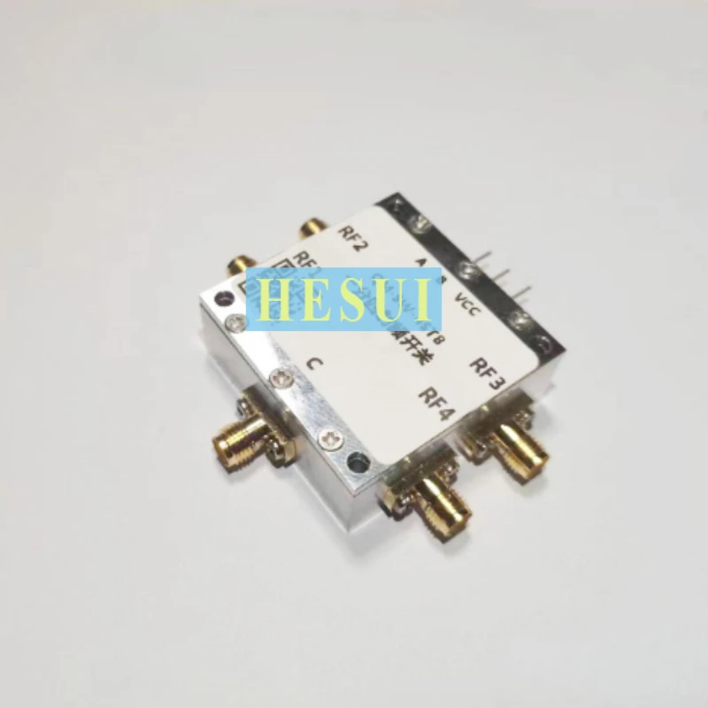 DC-8G Four-opção RF Switch, SP4T Broadcast Radio Broadband, Todos Interruptor de Quatro Opções