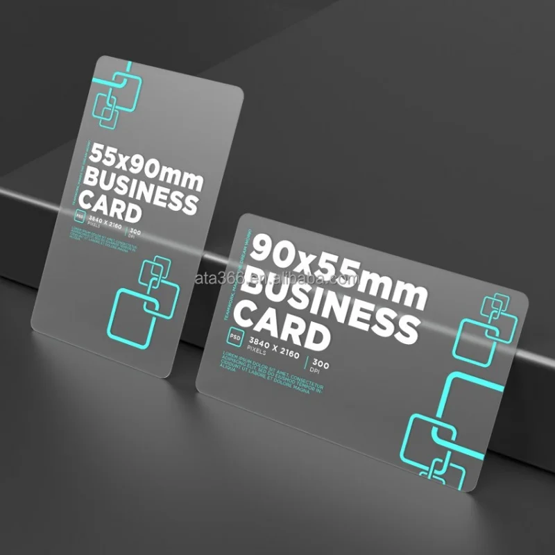 

200pcs 2023 Factory Price Customize PVC Business Card Frosted Business Cards Custom Plastic Business Card Printing