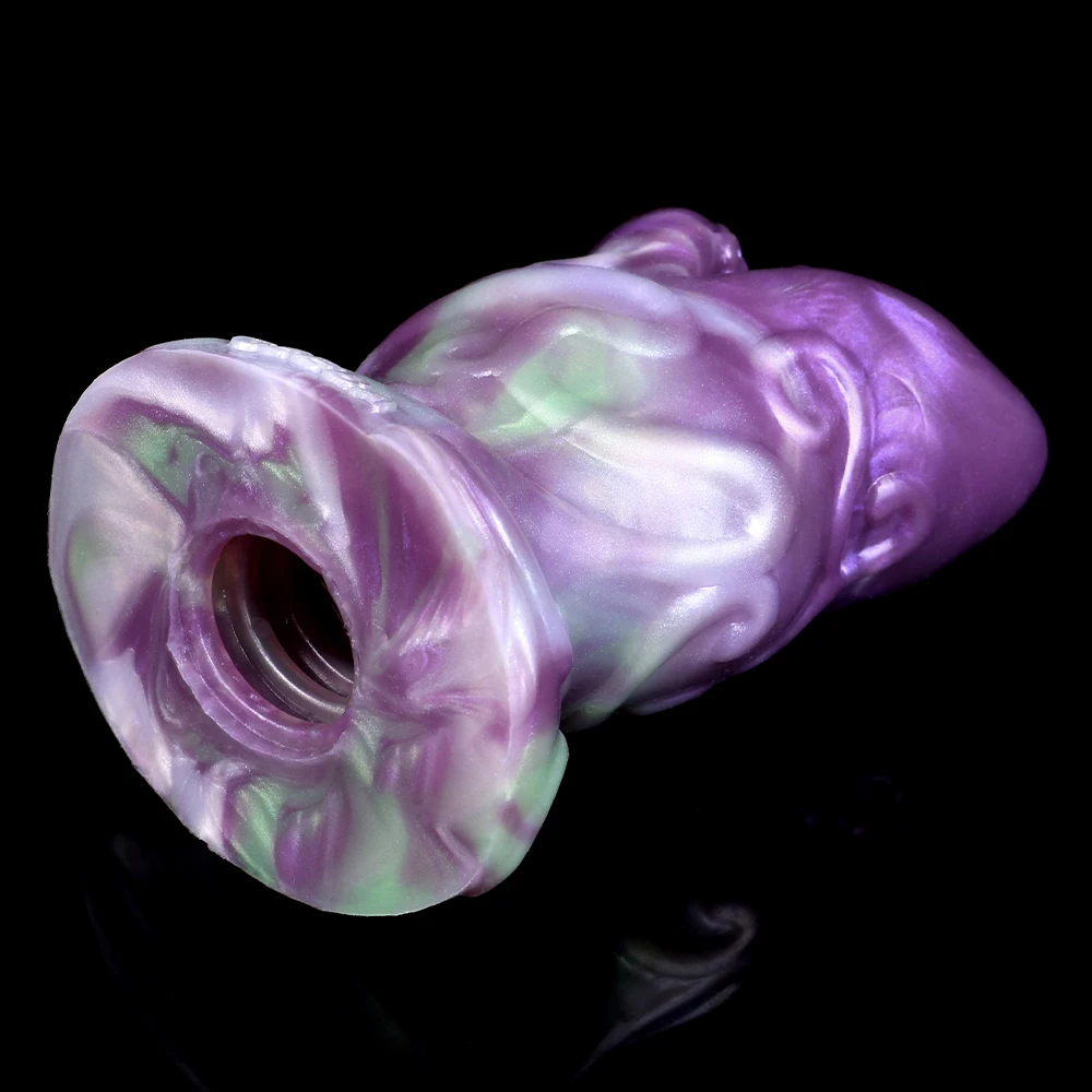 Fantasy Silicone Anal Plug Ass Tunnel Butt Expansion Speculum Anus Dilator Anal Adult Penis Trainer Erotic Sex Toys 3