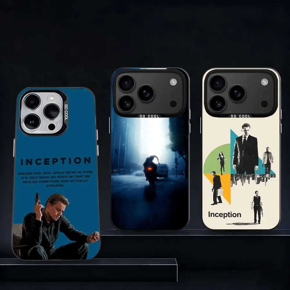 

Movie I-Inception Art для iPhone 17,16,15,14,13,12,11,Pro,Max,Plus,E,Air,Mini Anti Fall, черный матовый жесткий чехол-бампер для телефона