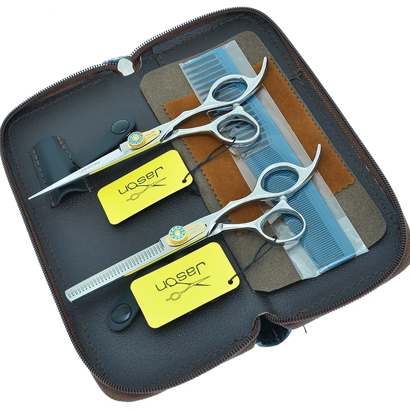 

6.0" High Quality Hairdressing Scissors Japan 440C Professional Barbers Cutting Scissors Thinning Shears Hair Clippers A0087D