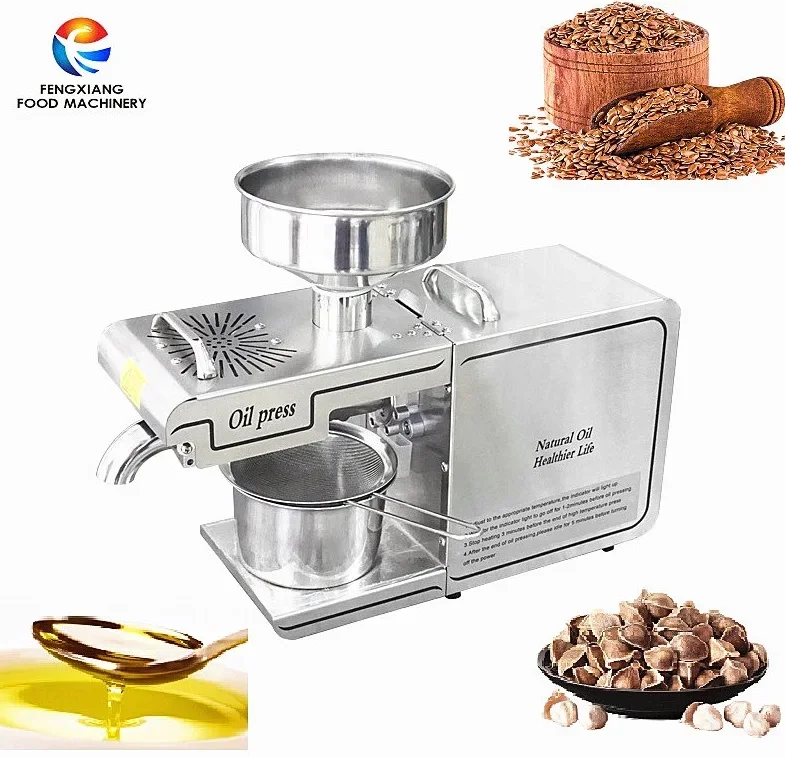 Home oil press Desktop Moringa seed oil press The domestic oil press