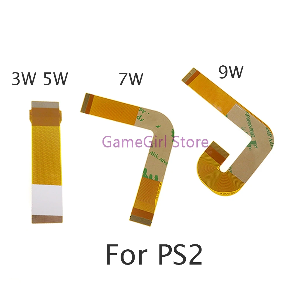 50pcs For PlayStation 2 3W 5W 7W 9W Laser Lens Connection Flex Flat Ribbon Cable for PS2 30000 50000 70000 90000 Console