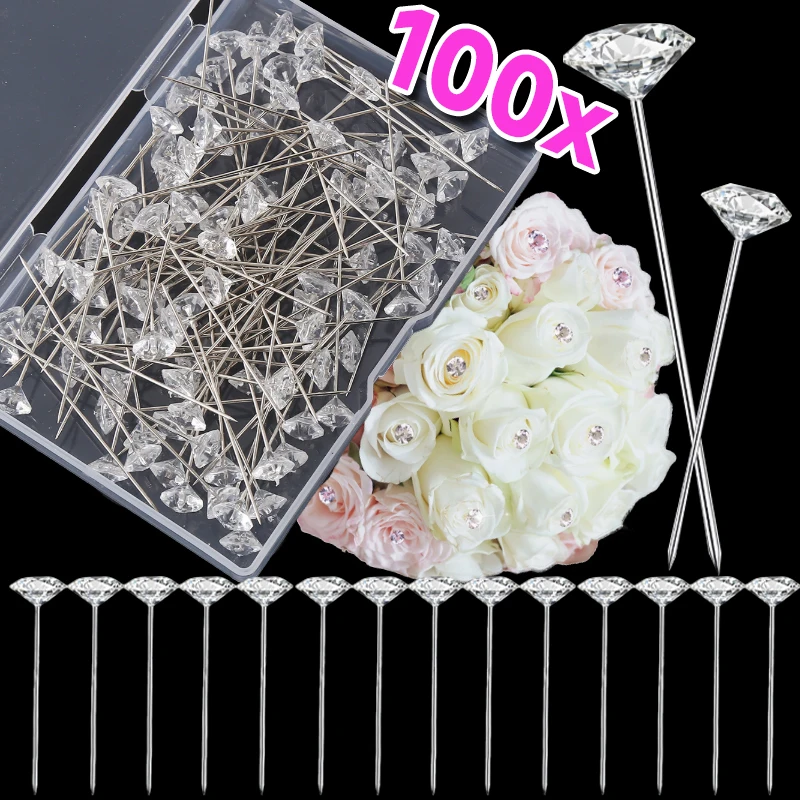 50-100-pecas-alfinetes-transparentes-com-cabeca-de-cristal-para-buques-de-casamento-costura-artesanato-e-ferramentas-de-costura-diy