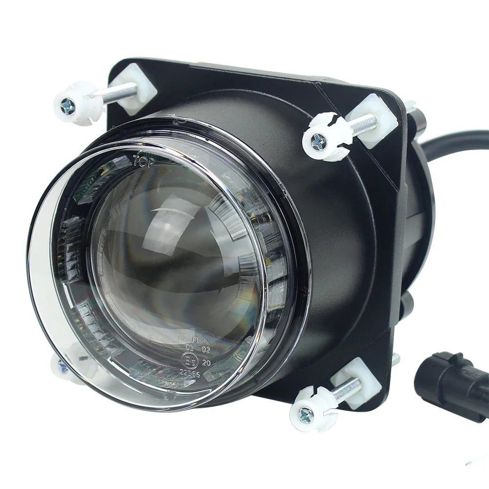 

Car Accessories LED Headlight High Beam 12v Projector Headlamp with Position Light For Universal Bus SUV
