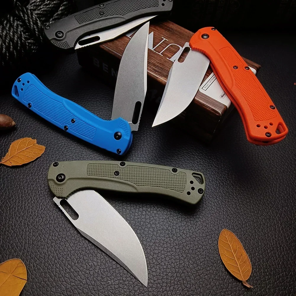 New Outdoor BM 15535 Tactical Flipper Blade Folding Knife Multi EDC Utility Self-defense Hunting Knives Pocket Survival Knife