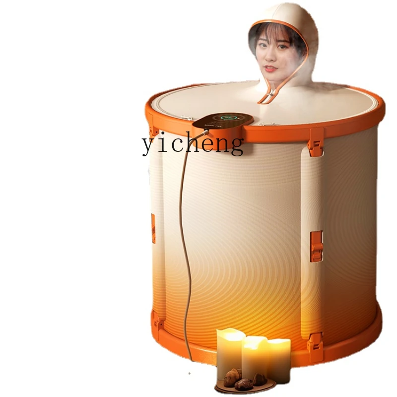 Xl Heating Bath Barrel Adult Folding Bath Bucket Constant Temperature Bath Barrel Bidet Bathtub Whole Body