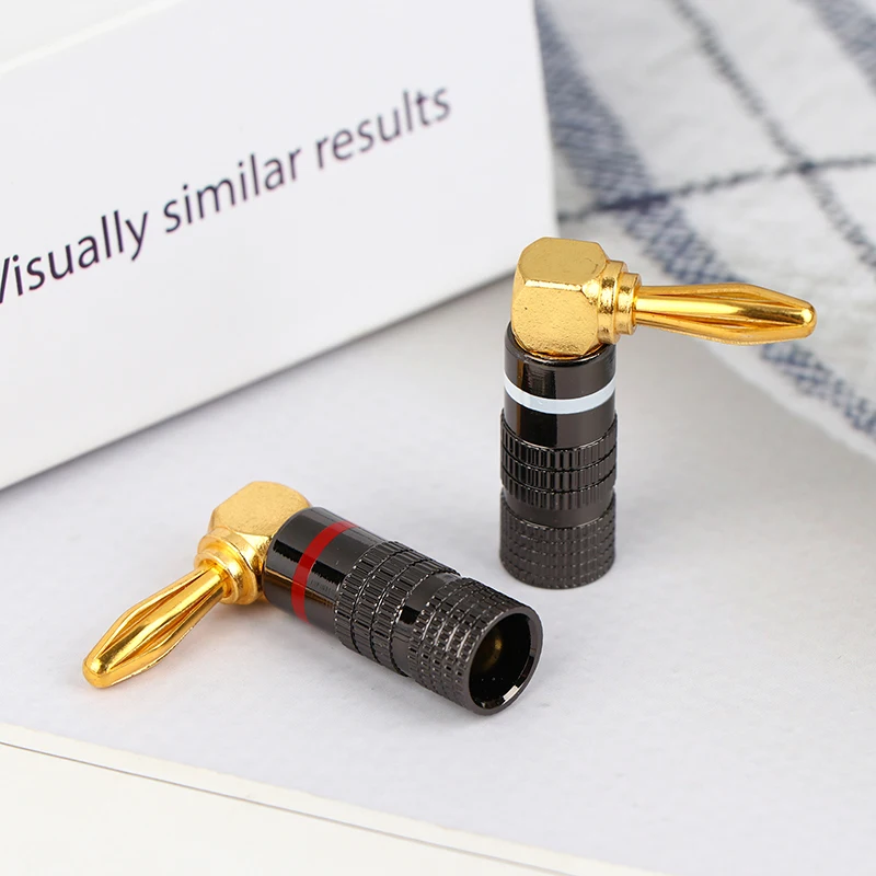 1 шт. разъем типа «банан» 4 мм аудио-видео адаптер для динамика разъемы типа «банан» позолоченный разъем типа «банан» без сварки