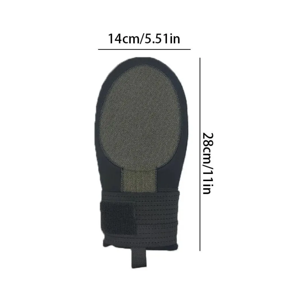 قفاز بيسبول منزلق من آيس كريم، قفاز واقٍ للمعصم قابل للتعديل، حزام ضغط عالمي، قفاز كرة لينة #6