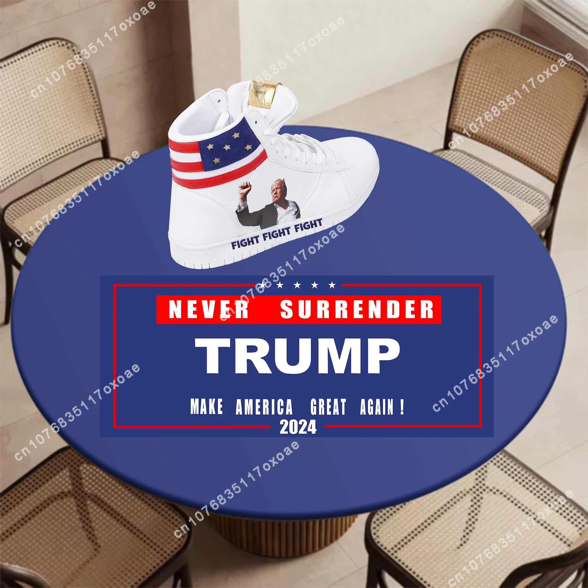 Trump Fight Sneakers Schieten Maakt Me Sterker 2024 Maga Nooit Overgeven Schoenen Basketbal Heren Dames Casual Laarzen Roadshoe