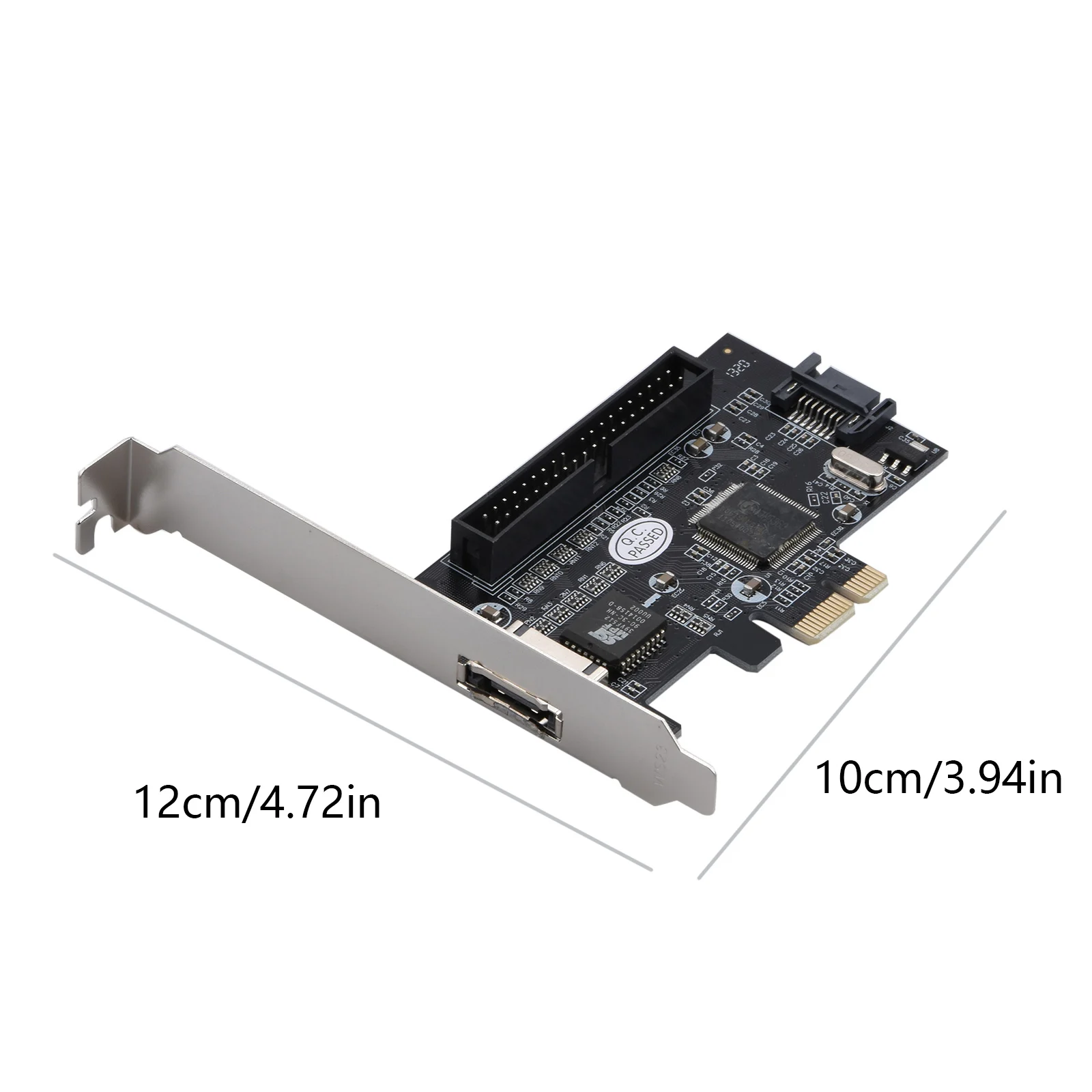 

Высокоскоростная карта расширения PCI-E к eSATA SATA IDE JMB363, адаптер рейд-контроллера с драйвером компакт-диска, 3-портовая карта контроллера Plug&Play