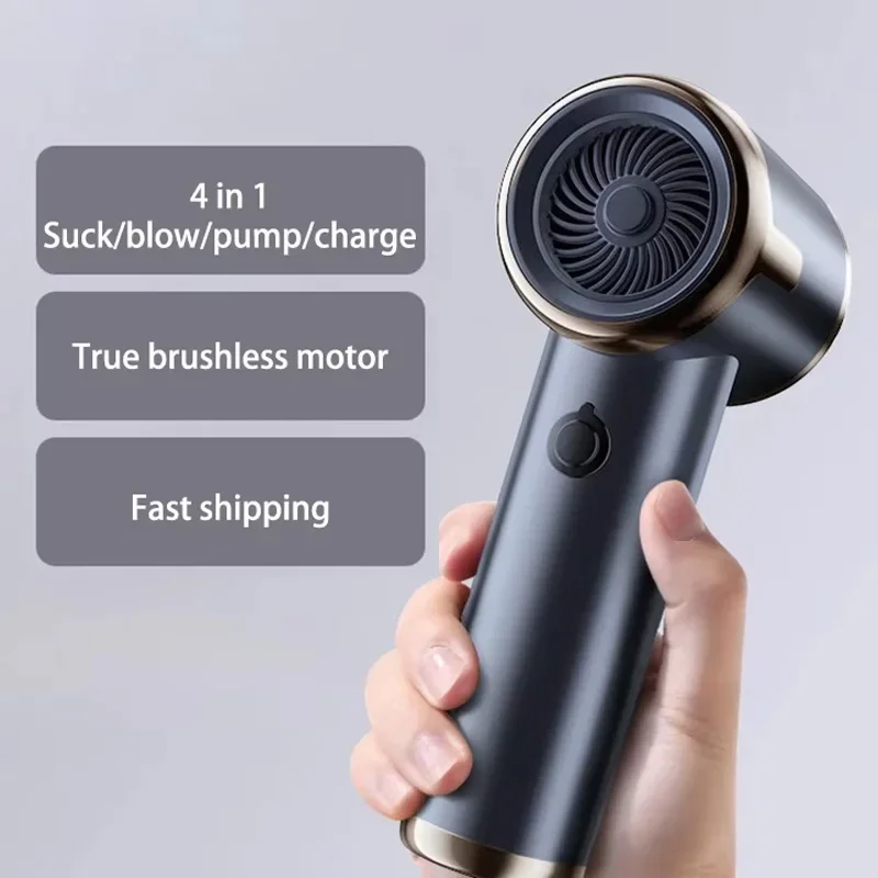 5 in 1 Car Vacuum Cleaner 1990000PA Powerful Handheld Cleaning Machine   Appliance Car Cleaner Wireless Portable