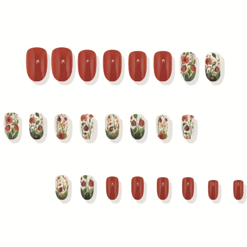 Рисунок 3 - весна-лето, накладные ногти с божьей