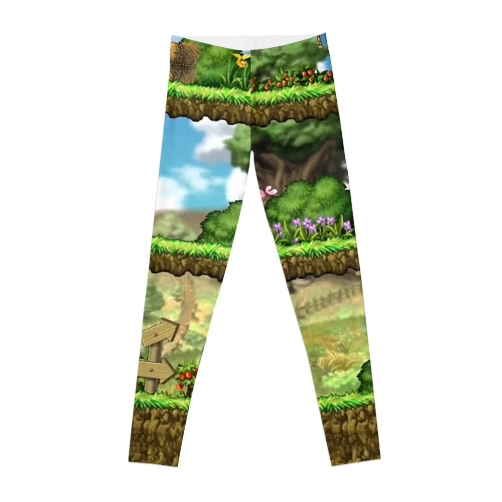 

Henesys Hunting Ground (MapleStory) Leggings Jogger pants workout shorts Fitness woman Womens Leggings