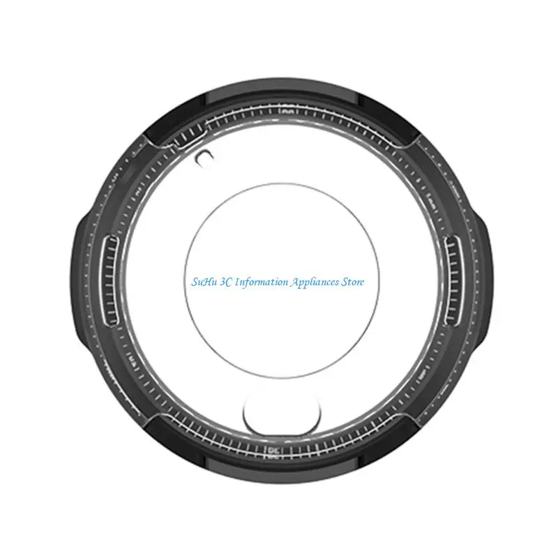 Fermoir à dégagement rapide compatibilité sans couture boîtier cadre montre métallique anti-rayures