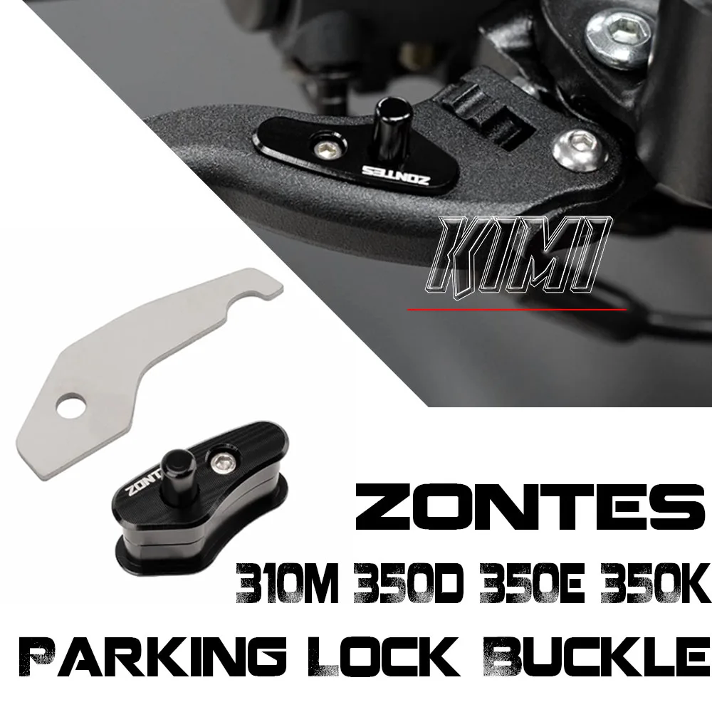 

Motorcycle Parking Lock Buckle Modified Cow Horn Parking Handbrake Brake Switch For ZONTES ZT 310M 350D 350E 350K