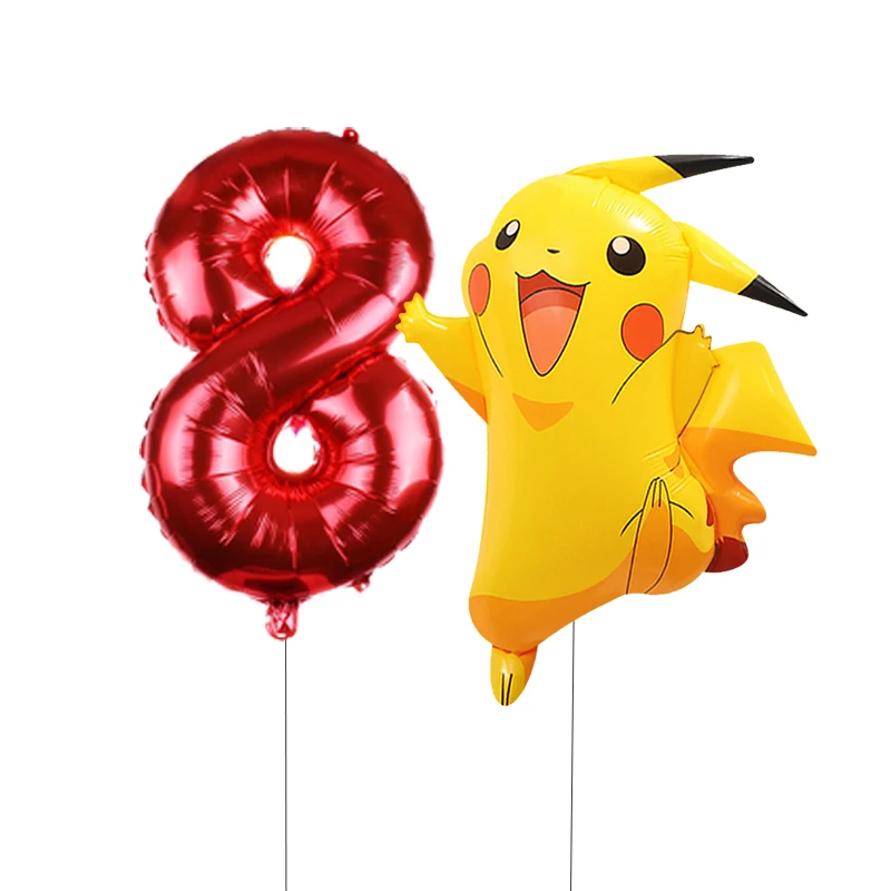 Liebliches Pikachu-Themen-Party-Ballonset Geburtstags-Dekorations-Ballonkit Party-Geschenke für Kinder – Detail 28