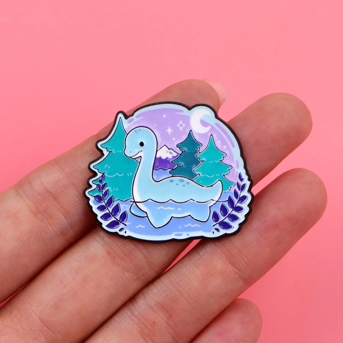 Cute Monster Enamel Pin Dinosaur Brooch Pines Lapel Pins Badge on Backpack Clothing Accessories Fashion Jewelry Friends Gifts