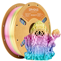 ERYONE Mini Rainbow PLA Filament 1KG For 3D Printing 1.75 mm +-0.03mm Tolerance For 3D Printer/Pen Rainbow Color 3D Printer New