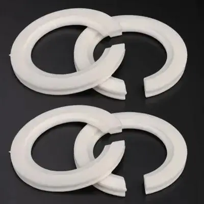 

4pcs E27 to E14 Adapter Ring White PP 45x29xH4mm Lamp Shade Converter for Light Socket Base Holder Lamp Accessories