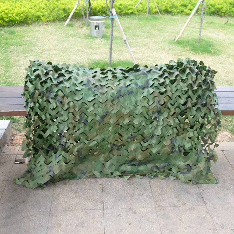 Camping Camouflage Net, Exército, Floresta, Selva, Caça, Shooting Shelter, Hide Netting, Sun Shelter, Alta Qualidade, Novo