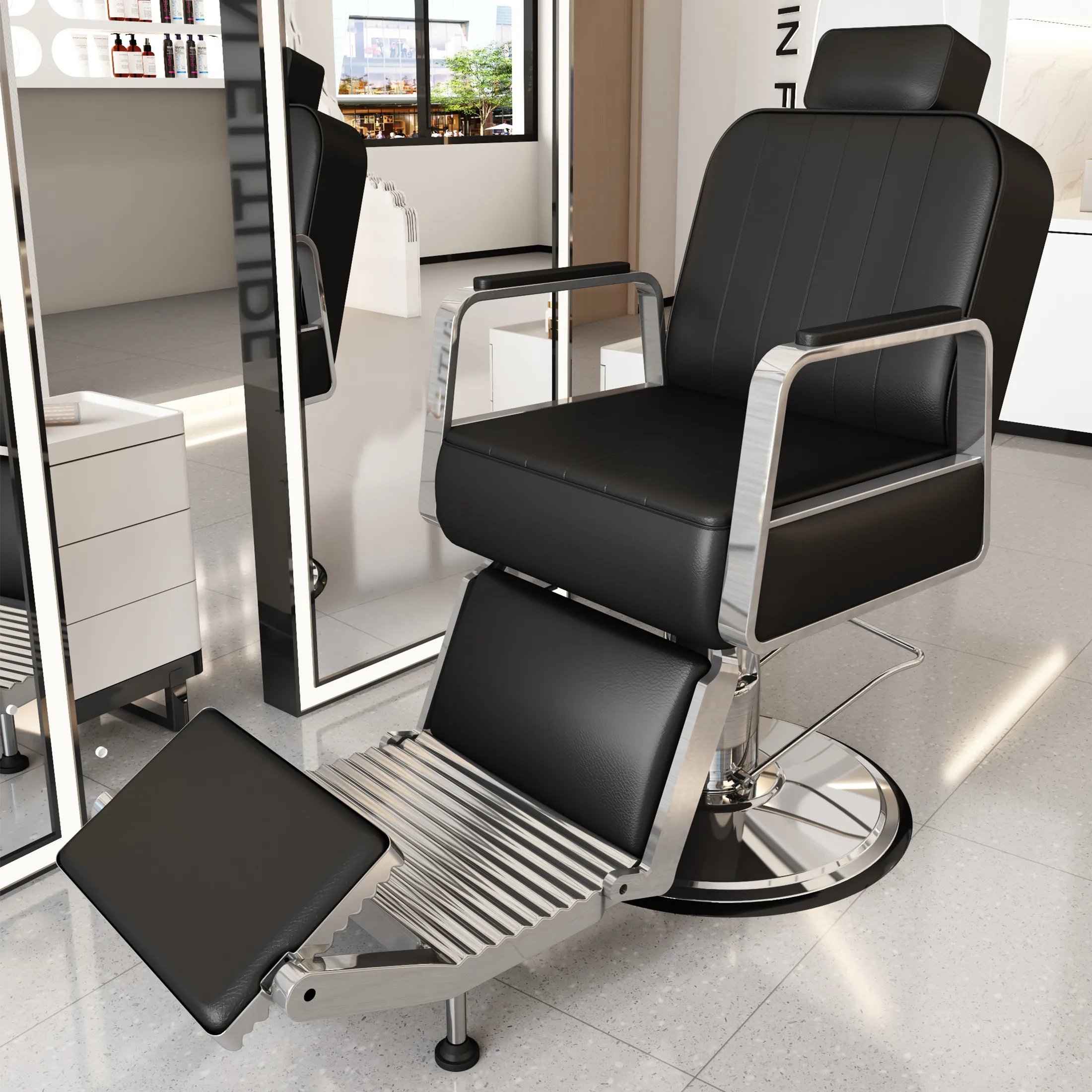 

Kids Styling Barber Chair Cutting Vintage Backwash Unit Barber Chair Commercial Sillas Para Estetica Y Belleza Salon Furniture