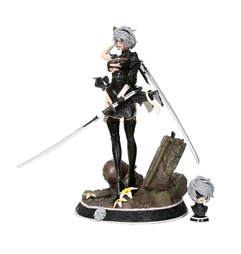 

HUNTER Nier Automata 2B YoRHa No.2 Type B PVC Action Figure Japanese Anime Figure Model Toys Collection Doll Gift