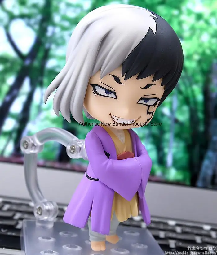 5cm Dr. Stone Ishigami Senkuu Anime Figure Asagiri Gen Action Figure Senku Ishigami/Nanami Ryuusui Figurine Model Doll Toys Gift