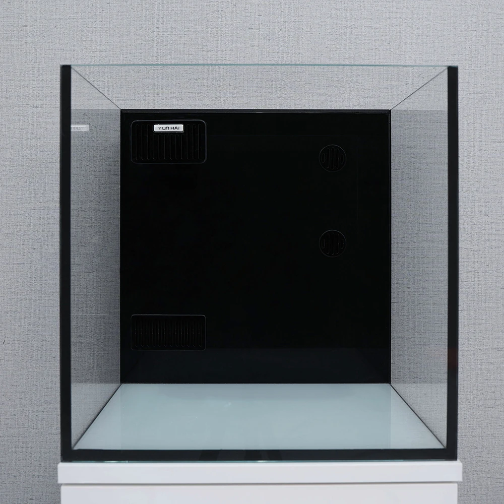 

Wholesale Custom Built 40cm Nano Marine Aquarium Glass Fish Tank With Cabinet