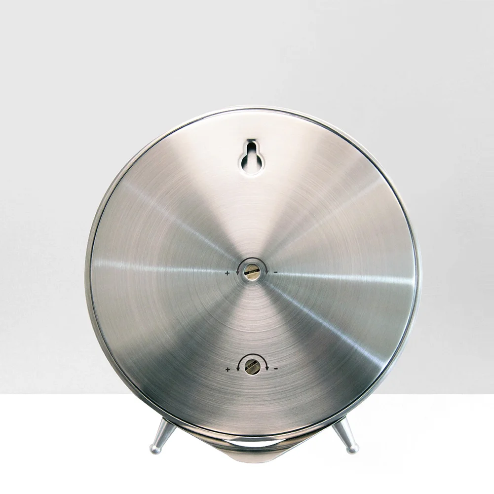304 Stainless Steel Wall Mounted Hygrometer Thermometer No Battery Needed 30-60 C Temp 0-100 RH Humidity Gauge
