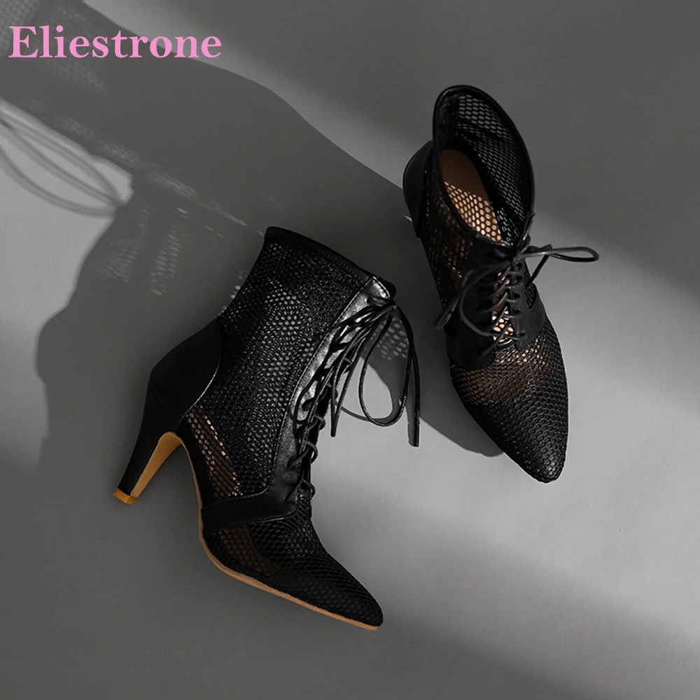 

Новые летние модные женские босоножки белого и черного цвета, сетчатые, на высоком каблуке, для торжественных случаев, большие и маленькие размеры 12, 32, 45, 47