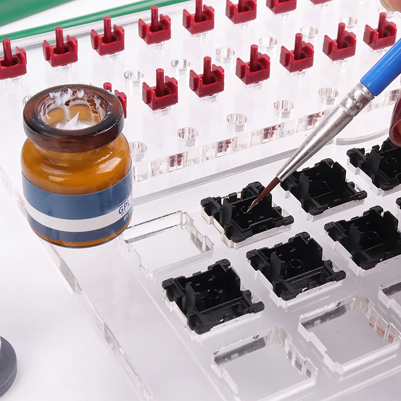 Optimieren Sie Ihre Tastatur mit dem Schmiermittel- und Fettöl-Kit GPL 205G00, 205G0, 105; Komplett mit Stabilisatorschmiermittel.