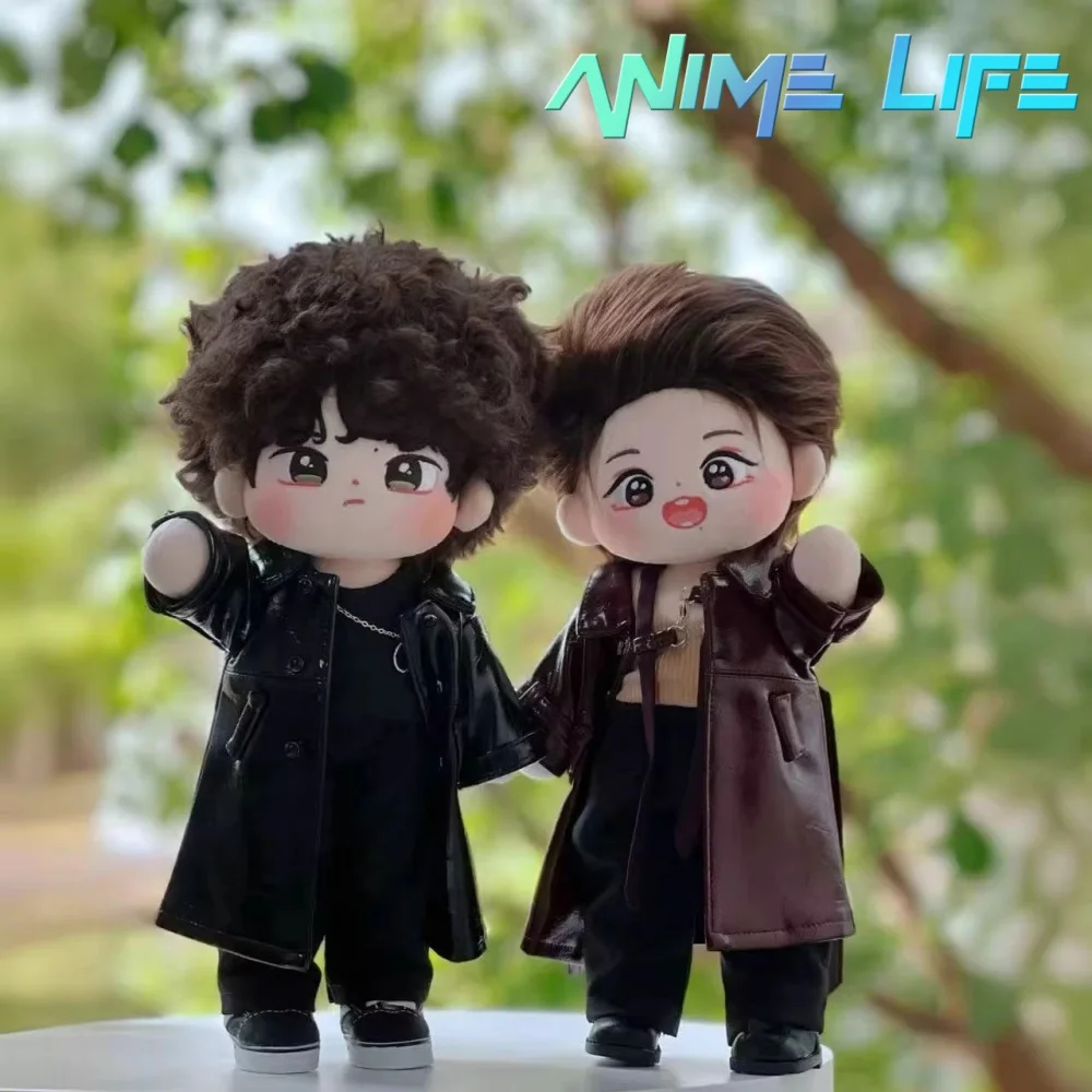 

Wang Yibo Xiao Zhan Idol Star Cool Guy 30cm Doll Toy Long Coat Clothes Dress Up Cosplay Original MDZS G