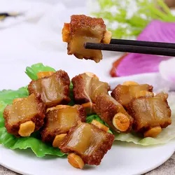 Simulation Pork Ribs Steak Chops, Artificial Chinese Food Model Props, Dining Room Hall, Hotel, Restaurant, Shop Decoration