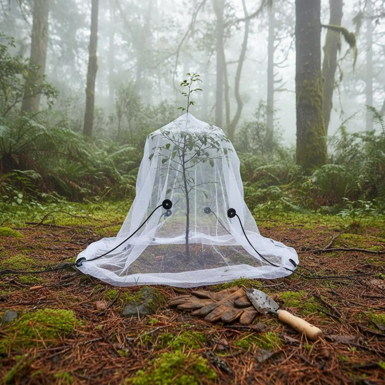 

Plant Protection Net Long-Lasting Polyester Avian Netting Crop Cover Netting Customizable Size Gardening Supply Versatile