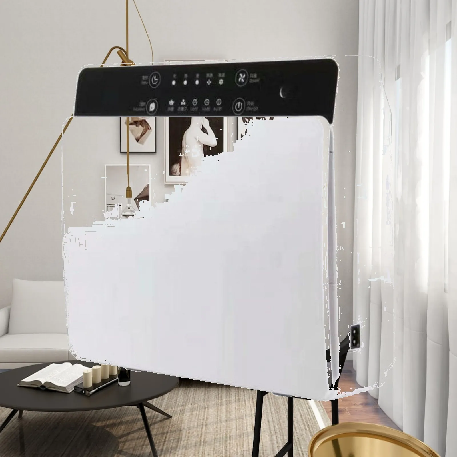 Smart Home Air Purifier for Tobacco Smoke with Wall Mount Design for Small Space