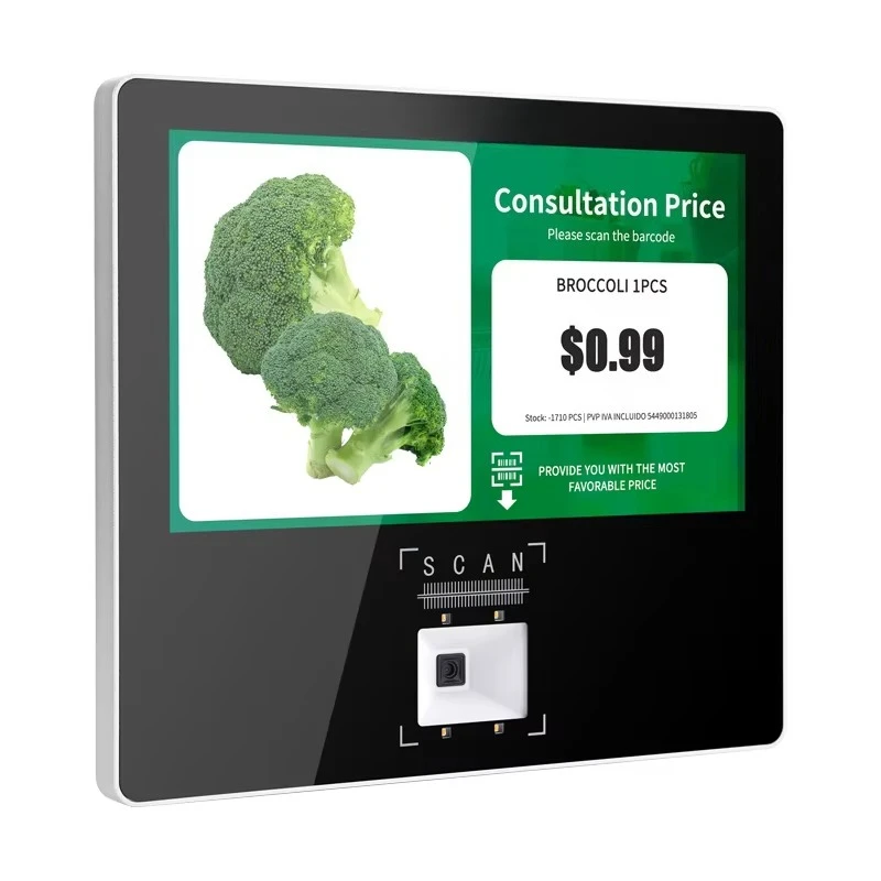 Cheap Price Checker for Supermarket Price Check Scanner Hardware Touchscreen Price Checker