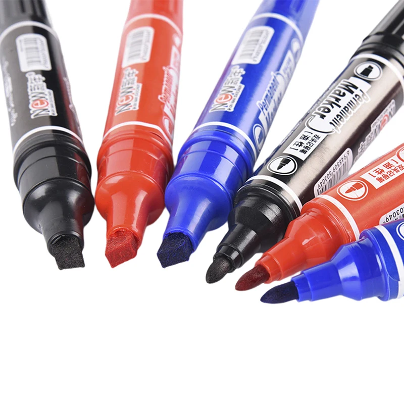 Water Proof Permanent MarkerBullet Office supplies Dual tips Permanent markers