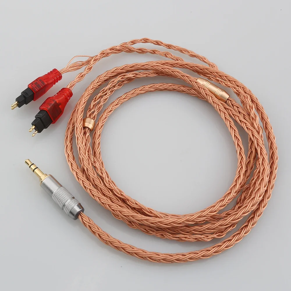 

16-ядерный кабель для наушников 99% 7N OCC для Sennheiser HD580 HD600 HD650 HDxxx HD660S HD58x HD6xx