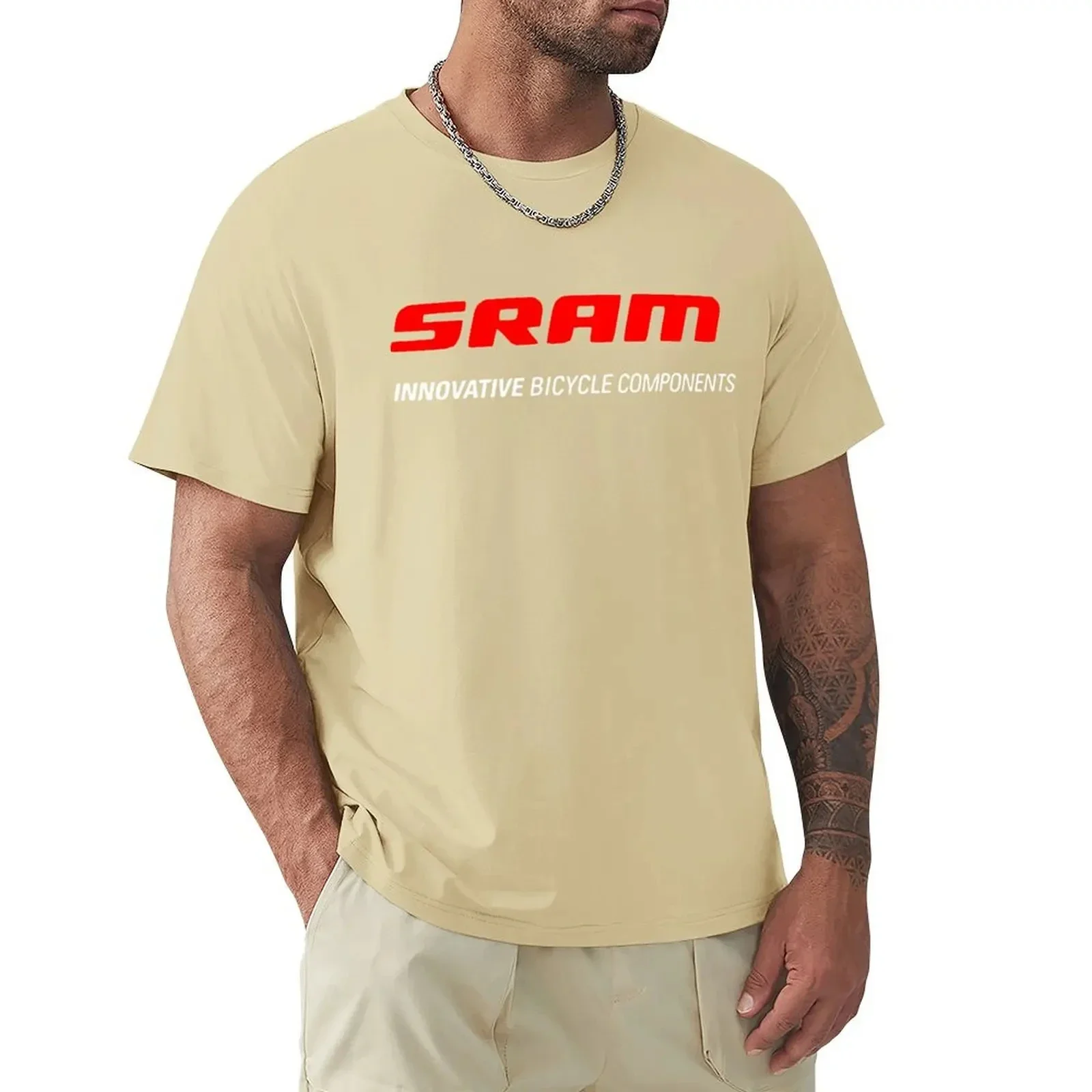 Sram Bicycle Bike Eagle Sram Brakes Cassettes T Shirt Harajuku Short Sleeve T-shirt Cotton Graphics Tshirt Tops