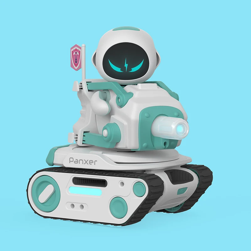 New Panxer for Blue Eilik Robot Emo Toy Interaction Robot, a Cute Intelligent Companion Remote-controlled Toy Combat Vehicle
