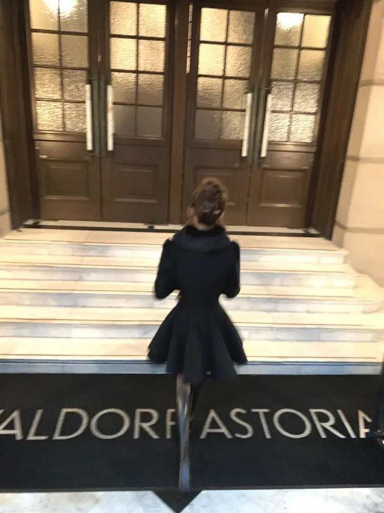 حجم كبير الشتاء الكورية نمط طويل الأكمام معطف الصوف المرأة سليم صالح تخفيف موضة ملابس خارجية أنيقة معطف أنثى الإناث #4