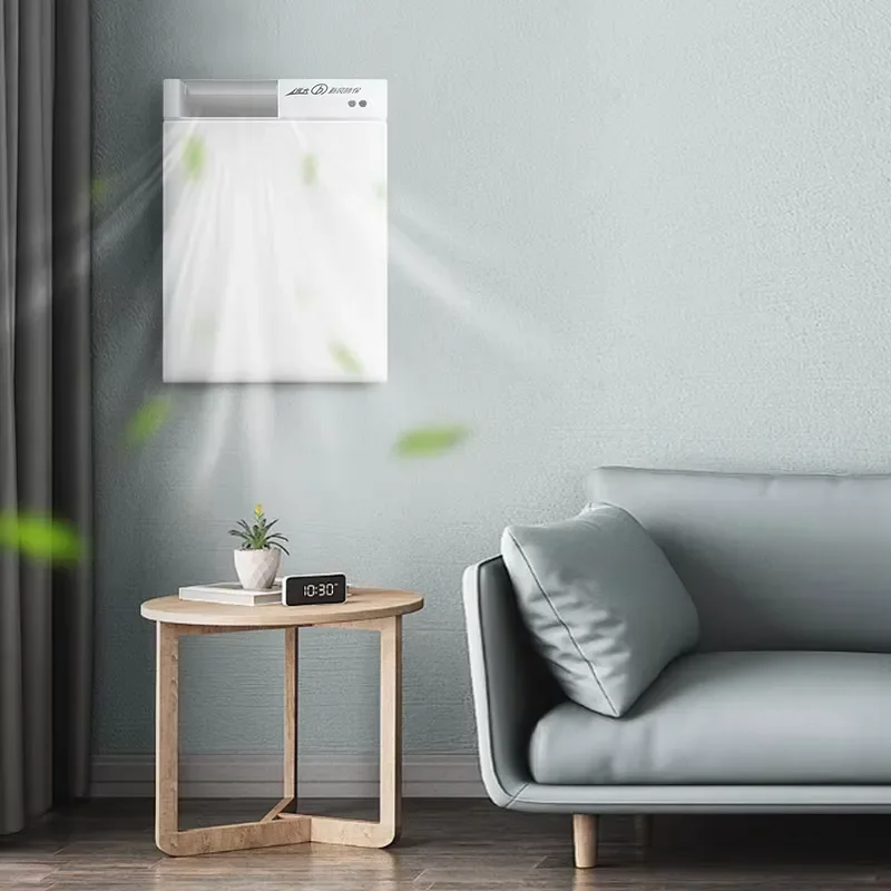 Wall Mounted Fresh Air Ventilation System Smoke Removal Formaldehyde Purifier Home Air Quality Improvement Device Efficient
