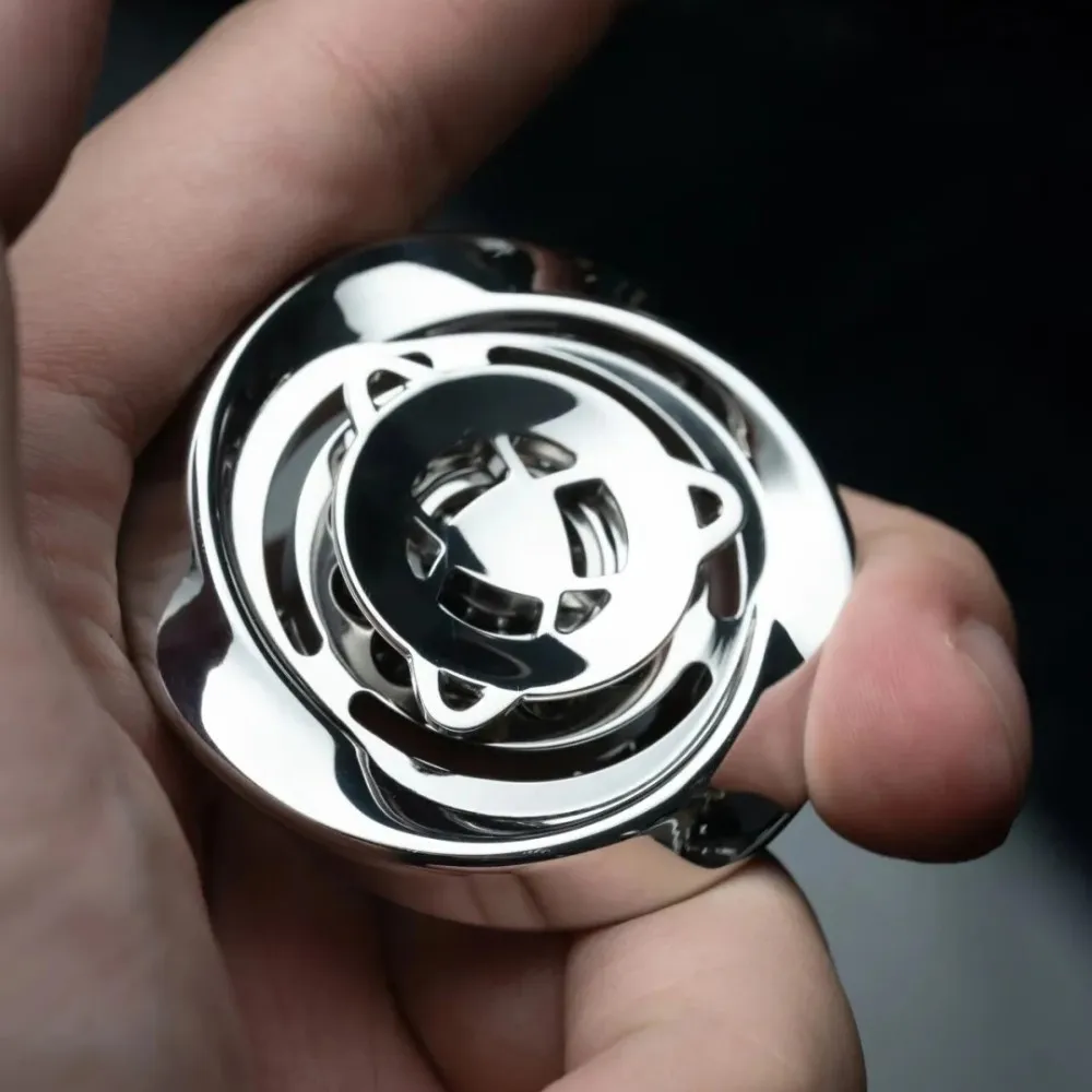 MarsWorks EDC Fidget Slider Zabawka Antystresowa Ze Stali Nierdzewnej 316 Żyroskop Biurkowy Spinner Oryginalny Design