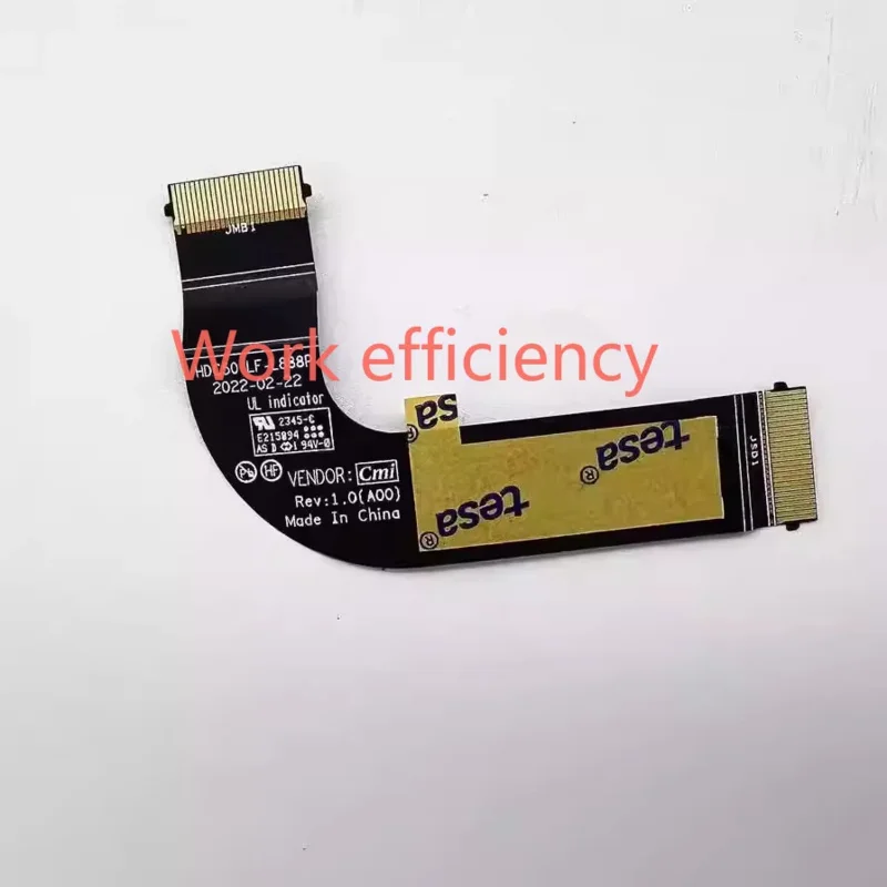 Wyoresy original para dell precisão 7670 7680 m7670 m7680 cabo de linha conector de placa sd
