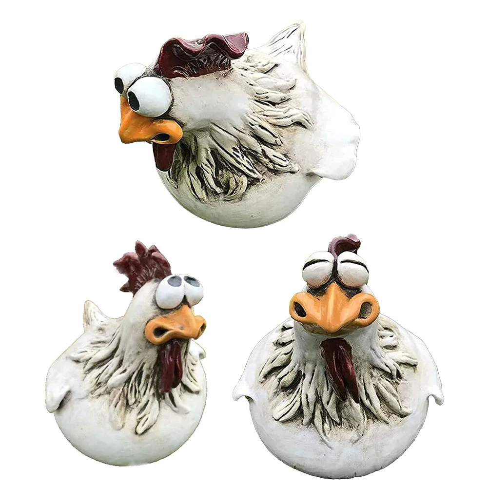 Outdoor Aesthetic As Shown Funny Rooster Ornaments Charming Garden Ornaments Garden Ornaments Outdoor Decoration
