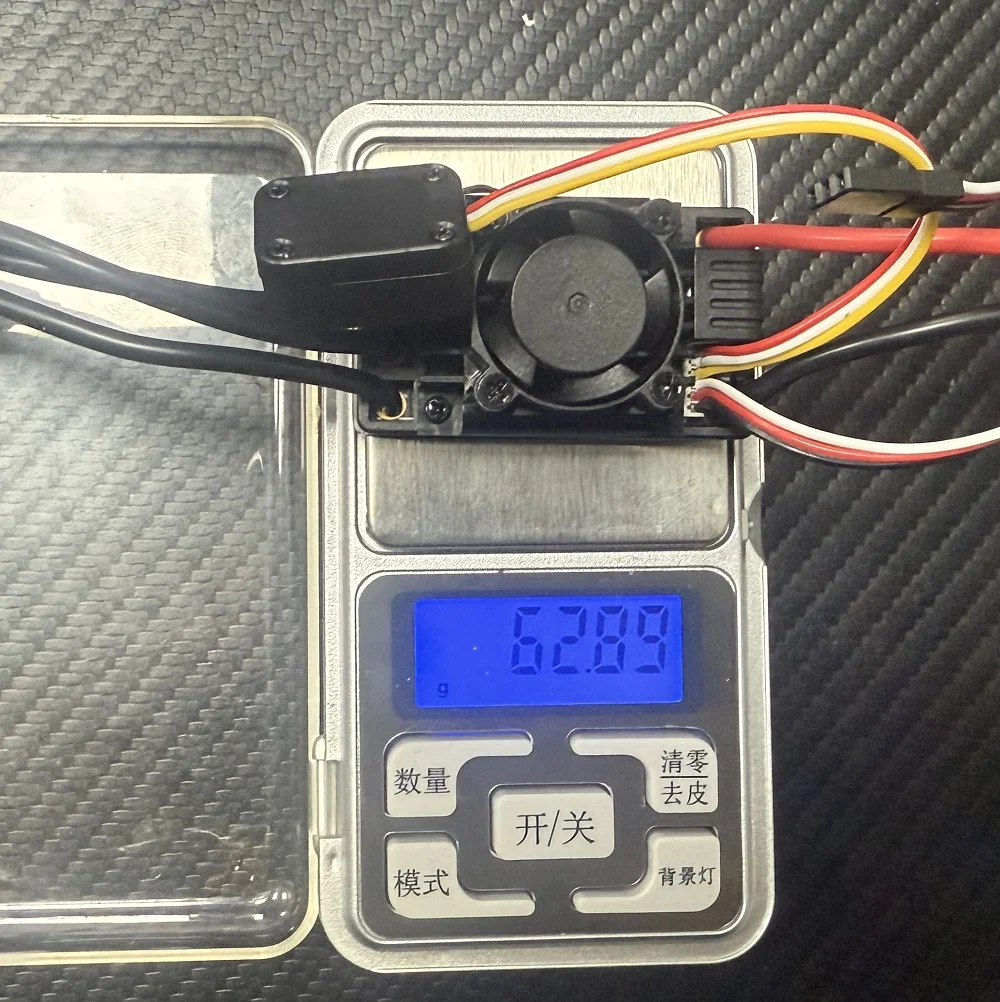 1/10 RC 자동차용 스위치 모드 BEC가 내장된 60A 브러시리스 ESC 2-3S 온로드/오프로드/버기/몬스터